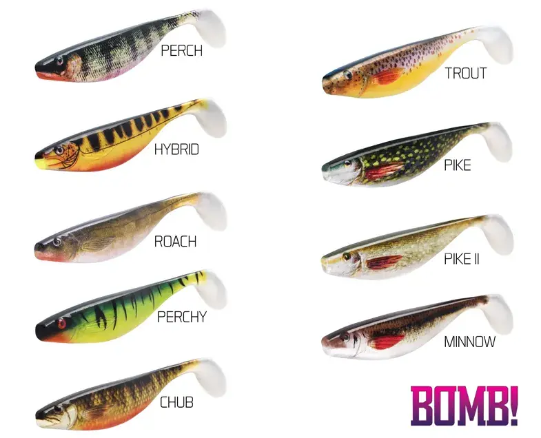 Beste Prijs BOMB! Gumihal HYPNO / 3db-9cm/3D ROACH