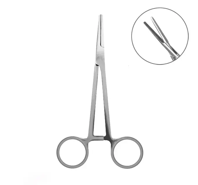 Egyenes csipesz Delphin-15cm Premium