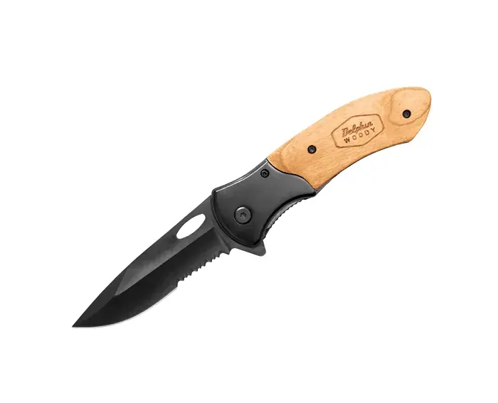 Lage Kosten Zsebkés Delphin WOODY-penge 8,5cm