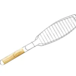 Actieprijs Grillrács Delphin GRILLA-Grillrács 30x11cm