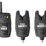 Tijdelijk Beschikbaar Delphin DIVER 3+1 Elektromos kapásjelző szett