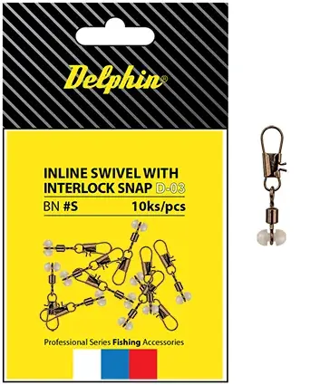 Inline head swivel with Interlock-BN/ Tijdelijk Beschikbaar