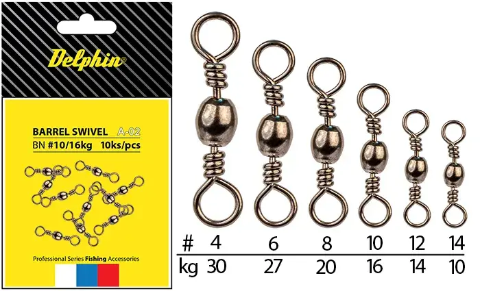 Barrel Swivel A-02/10db-BN/4 Express Levering