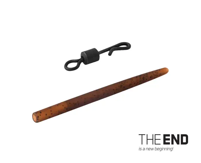 Dagaanbieding THE END Forgó gyorskapocs gumihüvellyel / 6db- 4 / G-ROUND