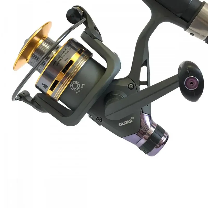 SILSTAR TIERRA 3+1 + PÓTDOB hátsófékes orsó Speciale Aanbieding
