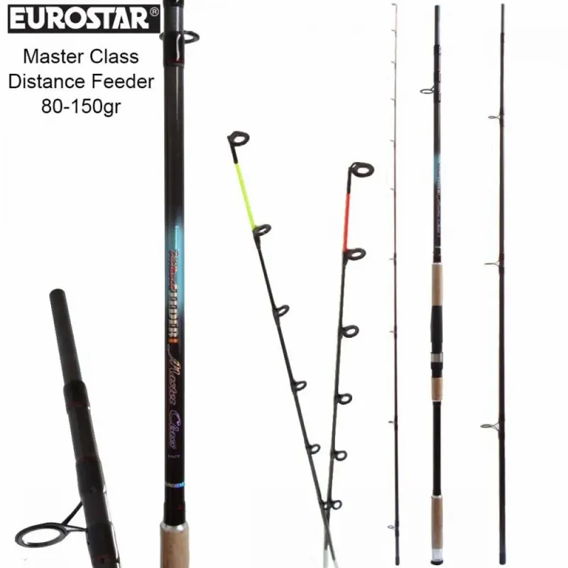 EUROSTAR MASTER CLASS DISTANCE FEEDER 80-150G 420 cm feeder, picker horgászbot Weekendaanbieding