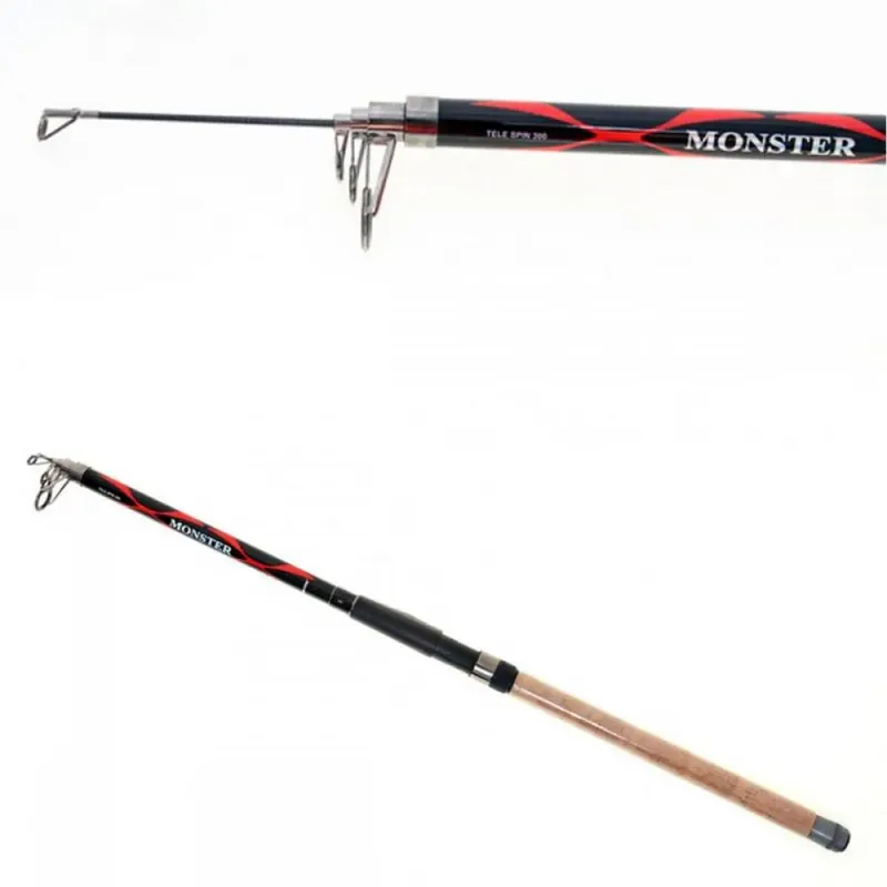 EUROSTAR MONSTER ALLROUND 100g, 300 cm teleszkópos horgászbot Finale Uitverkoop