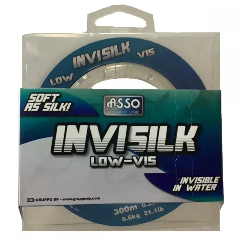 ASILO330 ASSO INVISILK LOW VIS monofil zsinór 300M 0,30mm Shop Nu