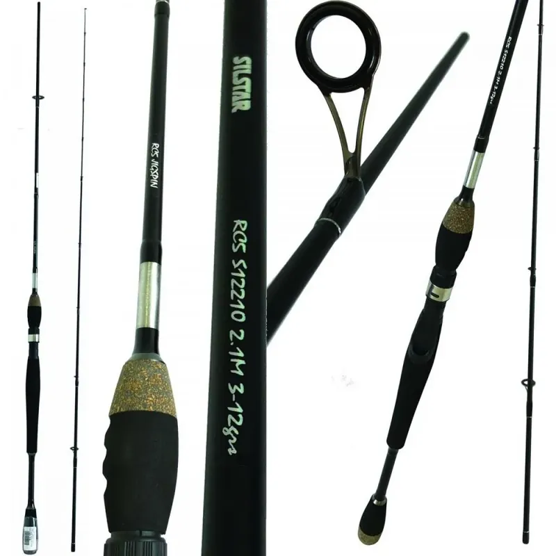 SILSTAR RC5 JIG SPIN 210 cm 3-12G pergető horgászbot Op = Op