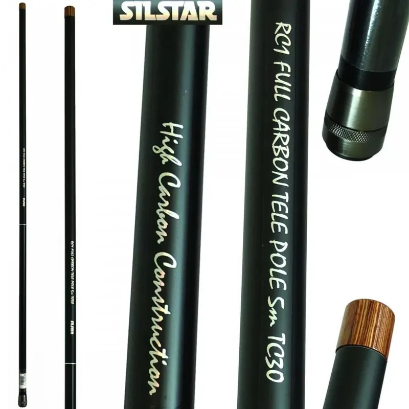 Gereduceerde Prijs SILSTAR RC1 CARBON POLE 500 cm spicc horgászbot