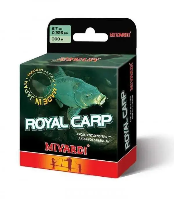 Mivardi Royal Carp monofil zsinór 0.255mm 300m Exclusieve Aanbieding
