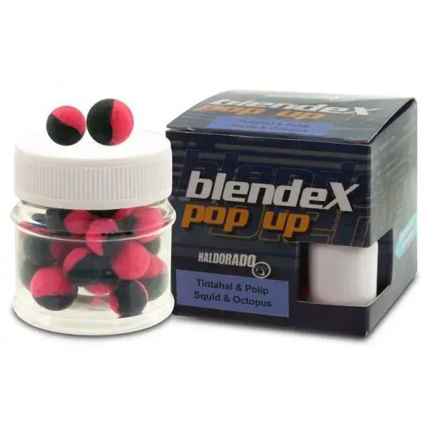 Haldorádó BlendeX Big Carps 12, 14 mm - Tintahal+Polip PopUp Must-Have