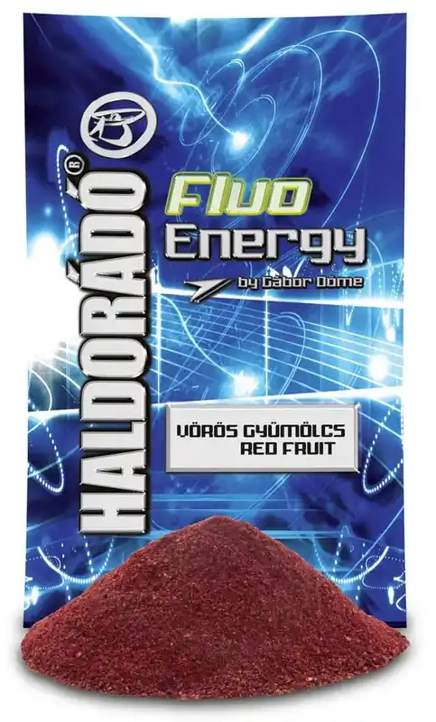 Shop Nu Haldorádó Fluo Energy Groundbait - Vörös Gyümölcs etetőanyag