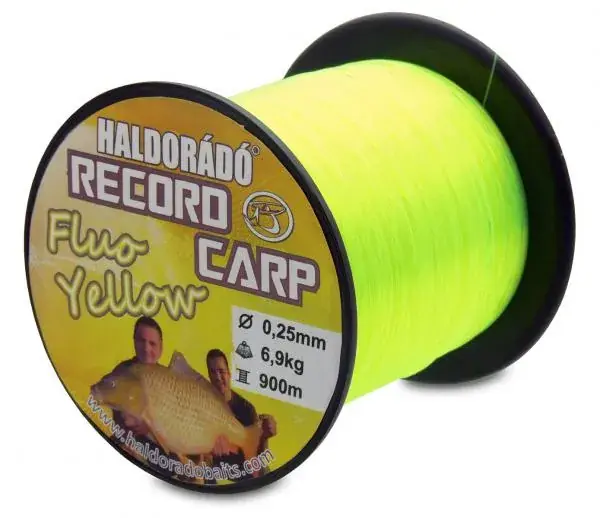 Haldorádó Record Carp Fluo Yellow monofil zsinór 0,20 mm / 900 m / 5,0 kg Laatste Versie