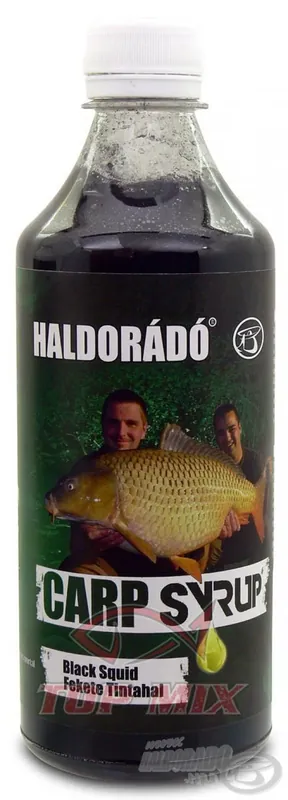Gratis Retour Haldorádó Carp Syrup - Fekente Tintahal aroma