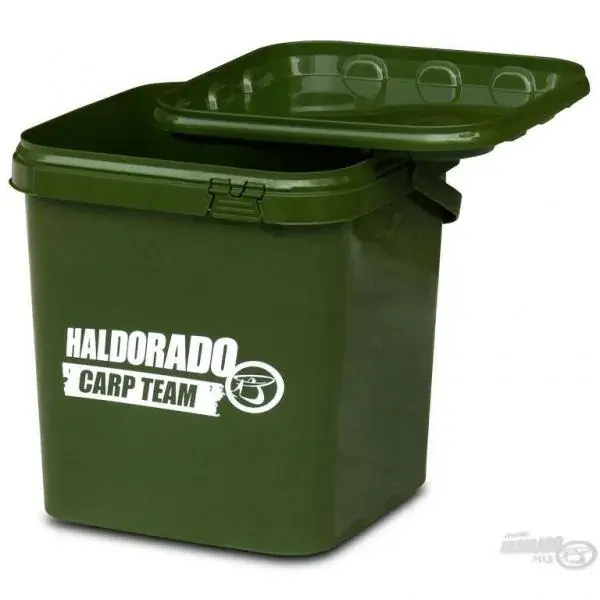 Gecertificeerd Haldorádó Carp Team 5 liter szögletes vödör