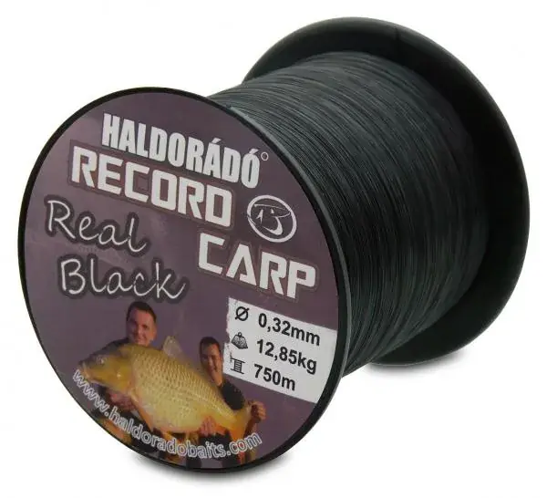 Haldorádó Record Carp Real Black monofil zsinór 0,27 mm / 800 m / 9,75 kg Gratis Retour