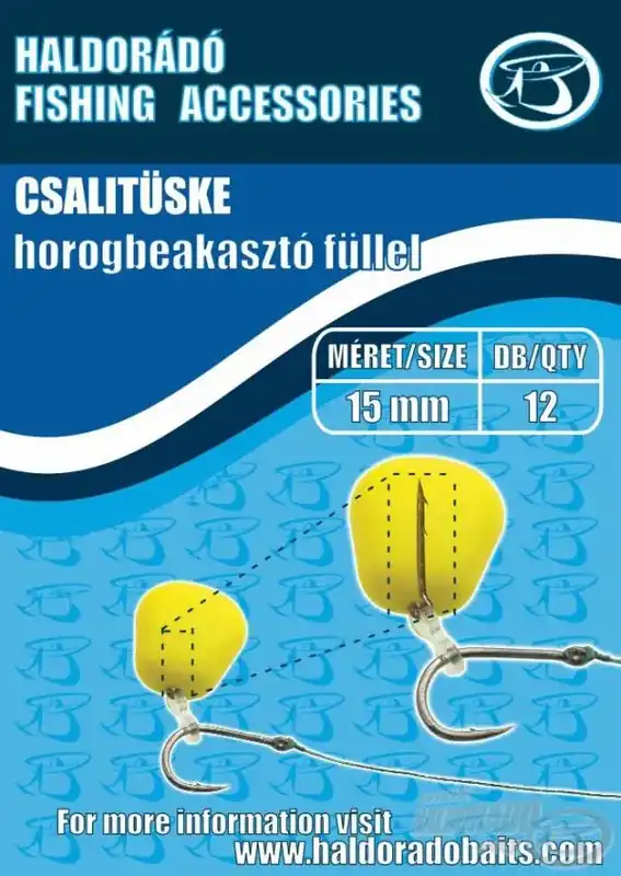 Exclusieve Aanbieding Haldorádó Csalitüske horogbeakasztó füllel - 15mm