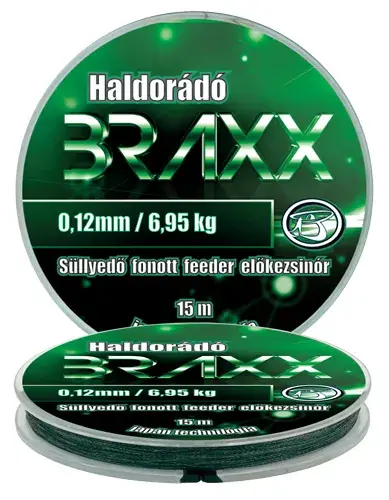 Haldorádó Braxx Pro - Fonott feeder előkezsinór 0,04mm Op = Op
