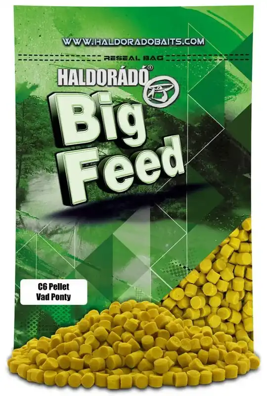 Must-Have Haldorádó Big Feed - C6 - Vad Ponty Etető Pellet