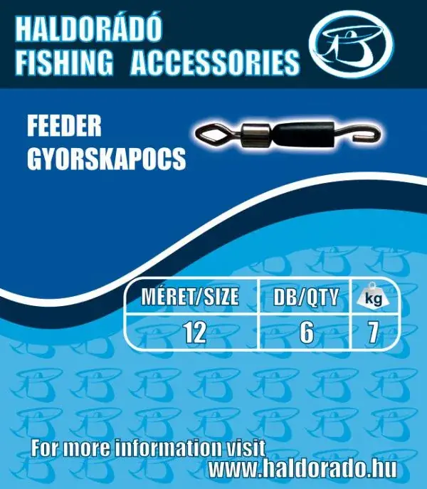 HALDORÁDÓ Feeder gyorskapocs L Weekendaanbieding