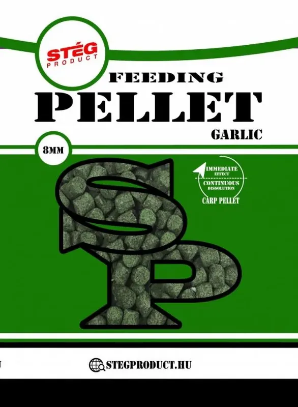 Merkproduct Stég Product Feeding 8mm Garlic (fokhagyma) 800gr Etető Pellet