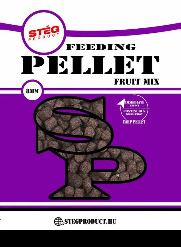 Populair Stég Product Feeding 8mm Fruit (gyümölcs) 800gr Etető Pellet