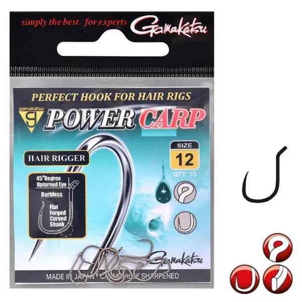 Hoge Kwaliteit Power Carp Hair Rigger BL 10db/cs. 14-es