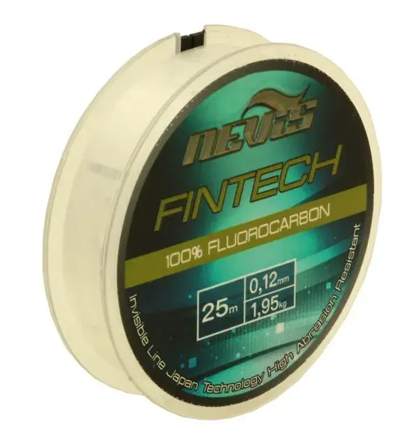 Nevis Fintech fluorocarbon előke zsinór 25m 0.16mm Betrouwbaar