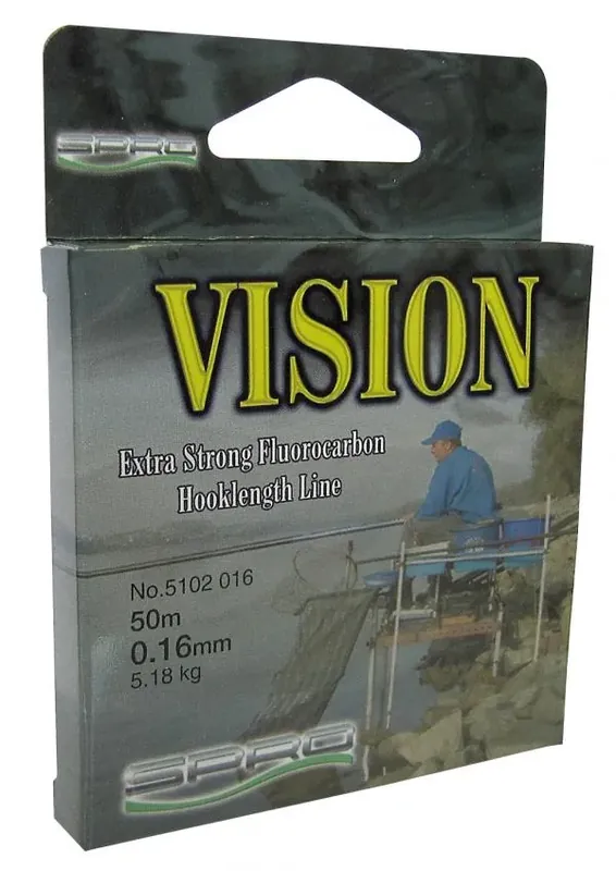 Laatste Versie Nevis Vision monofil előke zsinór 50m 0,16mm