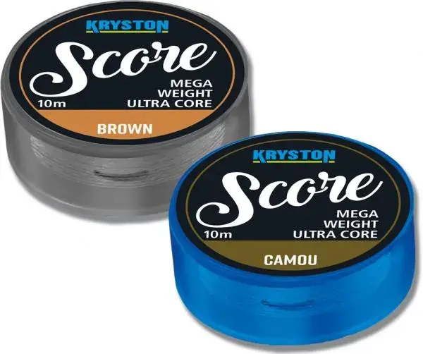 Kryston Score Heavyweight Leadcore 35Lbs 10m Camou fonott előkezsinór Must-Have