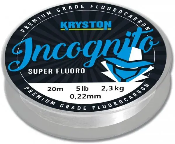 Gecertificeerd Kryston Incognito Flurocarbon 5Lbs 20m Clear