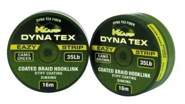 Gratis Retour K-Karp EAZY STRIP 16m CAMO GREEN 45 lb fonott előkezsinór