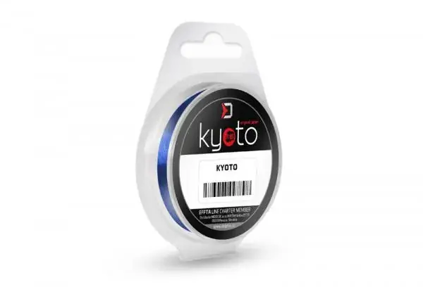 Direct Verzonden Monofil előke zsinór Delphin KYOTO kék-0,165mm 5,6lbs 50m