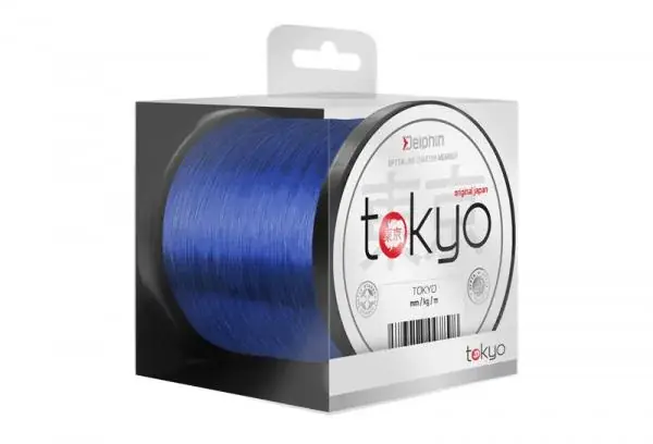 Monofil Delphin TOKYO zsinór kék-0,286mm 14lbs 6300m Express Levering