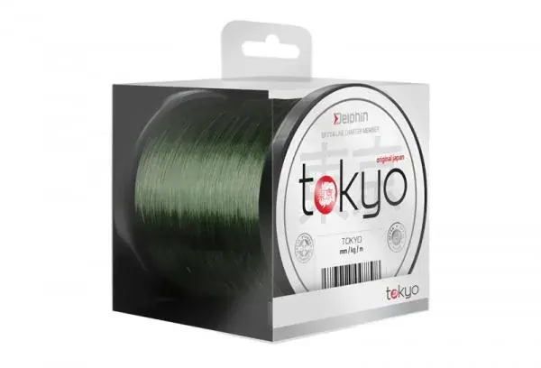 Delphin TOKYO monofil zsinór zöld-0,369mm 22lbs 600m Laatste Kans