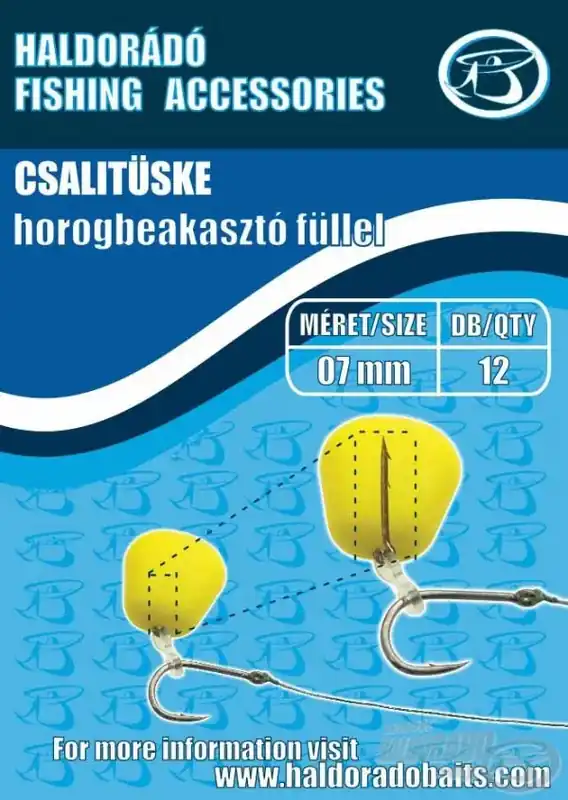 Haldorádó Csalitüske horogbeakasztó füllel - 7mm Lage Prijs