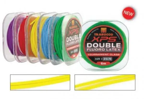 Koop Online Trabucco DOUBLE FLUORO LATEX 6/1.0mm *6.0m tömör rakósgumi