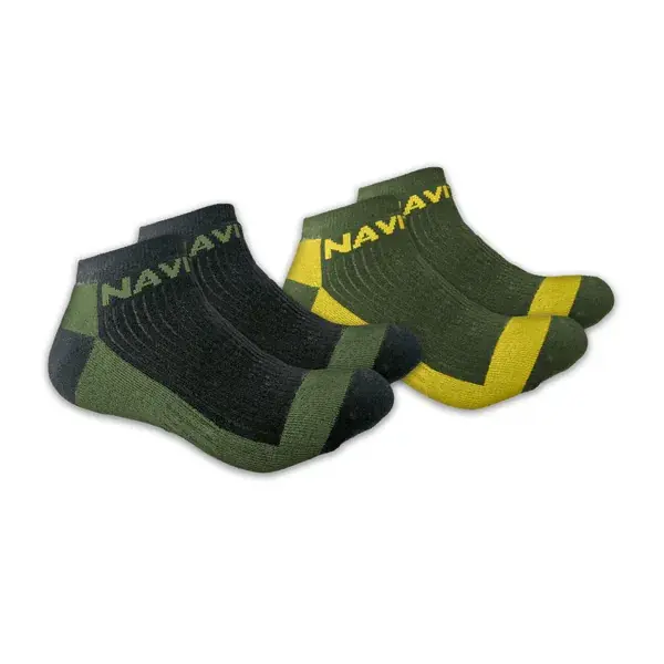 NAVITAS COOLMAX ANKLE SOCK TWIN PACK GREEN Laatste Kans