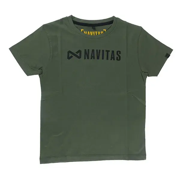 Direct Beschikbaar NAVITAS CORE KIDS T-SHIRT GREEN AGE 11-12
