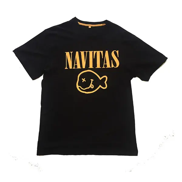 NAVITAS KURT TEE BLACK XL Gereduceerde Prijs