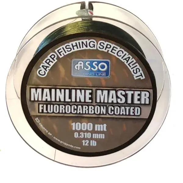 Superprijs AMM35 ASSO CARP MAINLINE MASTER FCC fluorocarbon monofil zsinór 1000M 0,35