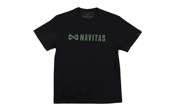 NAVITAS CORE TEE BLACK L Favoriet