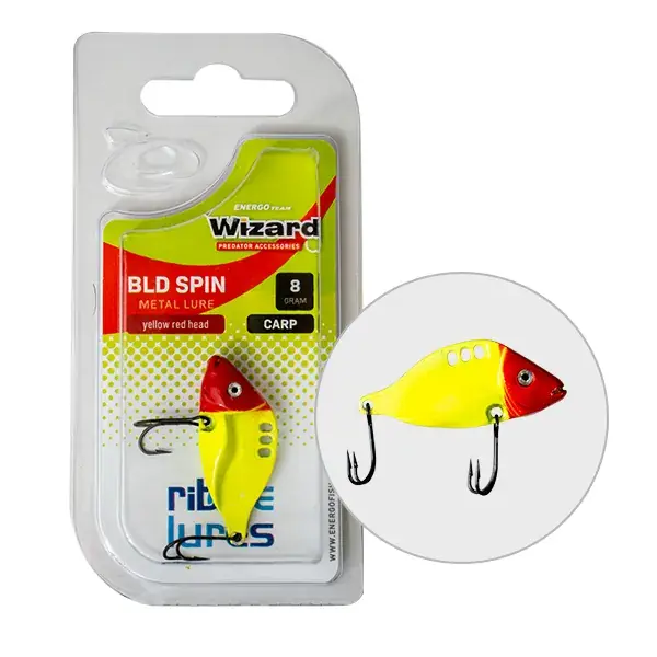 Bestel Nu VILLANTÓ WIZARD BLD SPIN CARP 12 GR FLUO YELLOW & WHITE