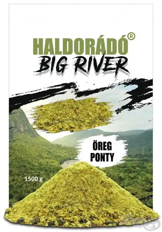 Haldorádó BIG RIVER - Öreg Ponty etetőanyag Premium