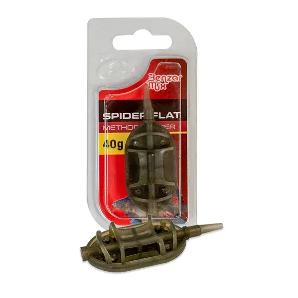 BENZÁR METHOD FEEDER SPIDER FLAT 50G Seizoensaanbieding