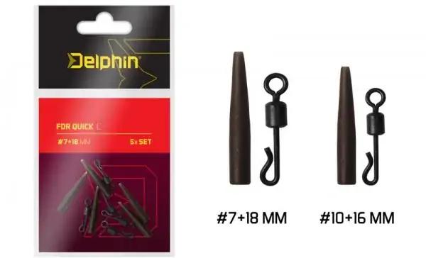 Weekendaanbieding Delphin FDR Quick L / Set 5db- 7+18mm