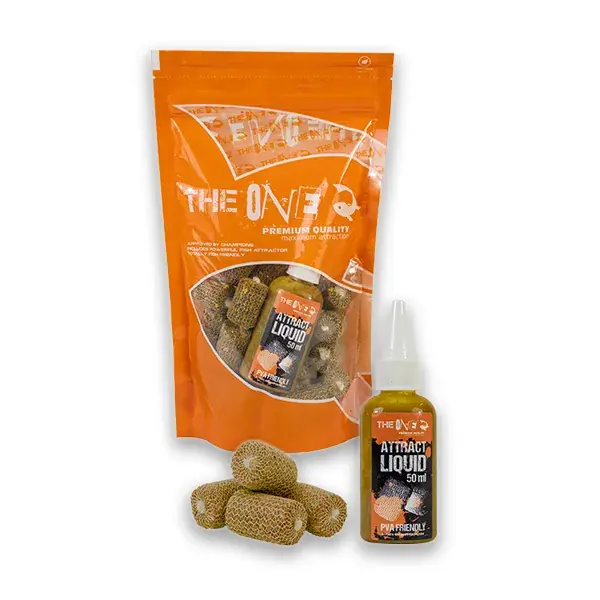 THE ONE PVA HURKA + 50ML LOCSOLÓ GOLD Tijdelijk Beschikbaar