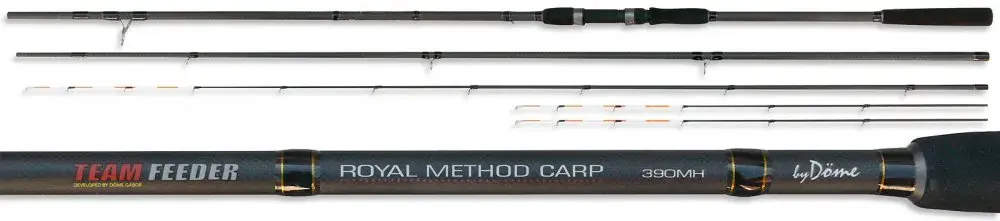 Laatste Versie By Döme Team Feeder Royal Method Carp 330cm L 20-50g feeder, picker horgászbot