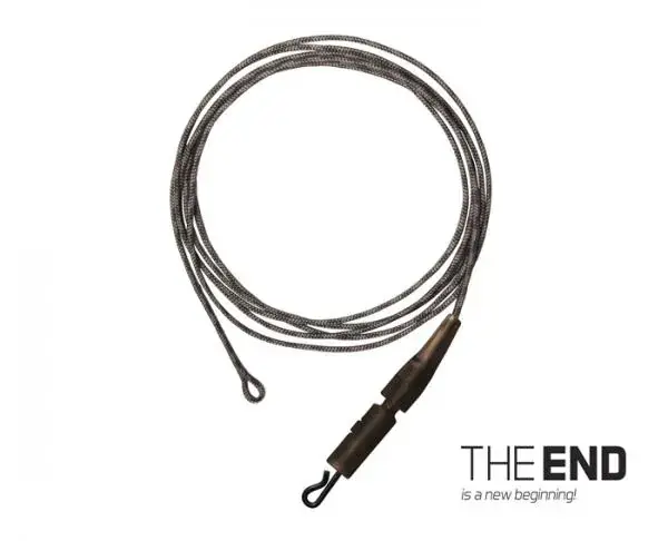 THE END Leadcore + PIN clip kötött horog / 3db-1m Lage Prijs